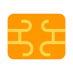 Sim Card Chip SVG Icon